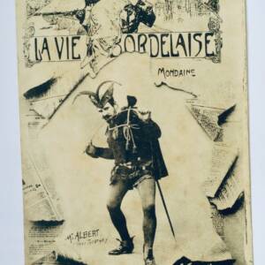 Bordeaux affiche crevée LA VIE BORDELAISE MONDAINE
