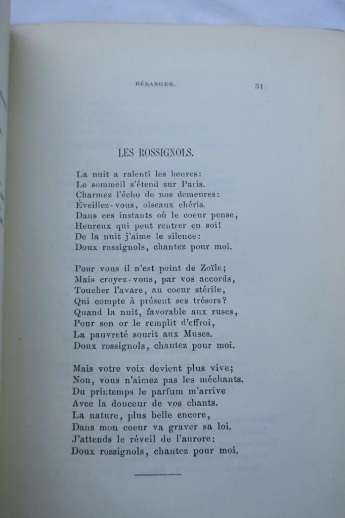 Lyrisches Album des modernen Frankreichs