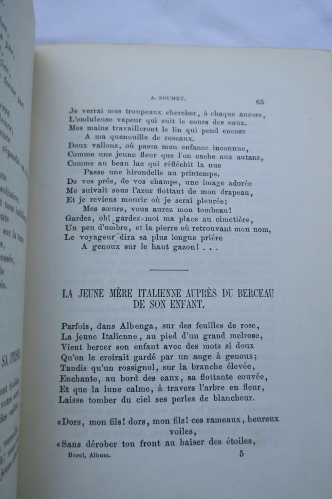 Lyrisches Album des modernen Frankreichs