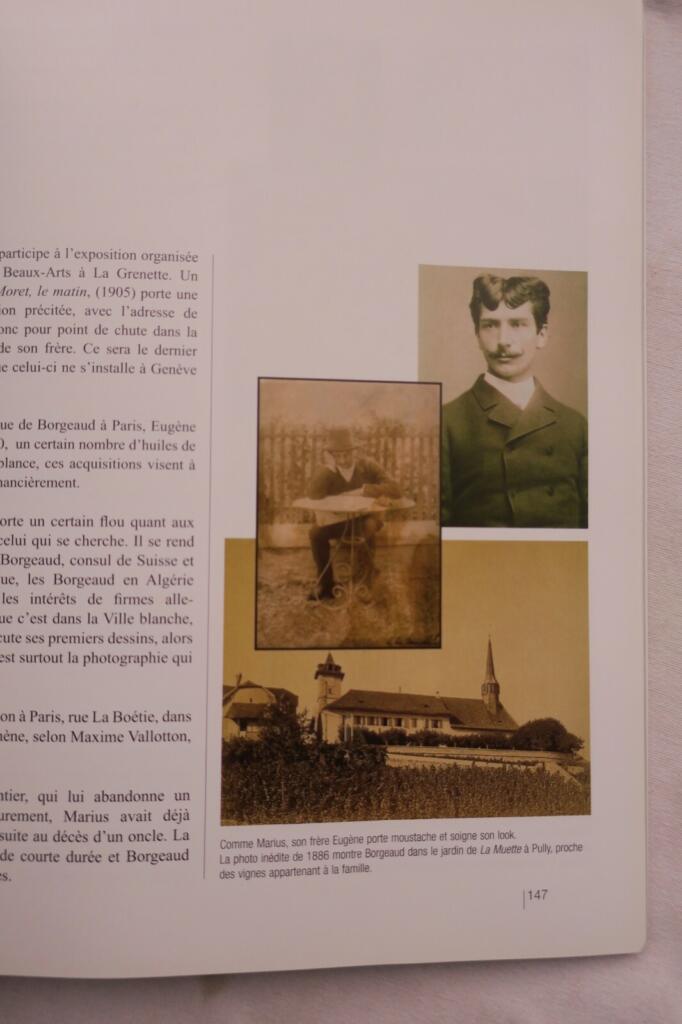 Exhibition catalog of Borgeaud's works