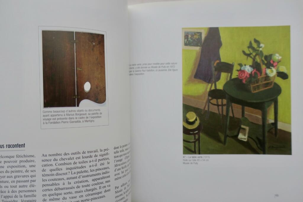 Exhibition catalog of Borgeaud's works