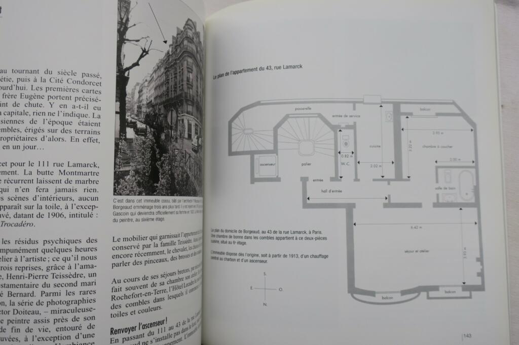 Exhibition catalog of Borgeaud's works