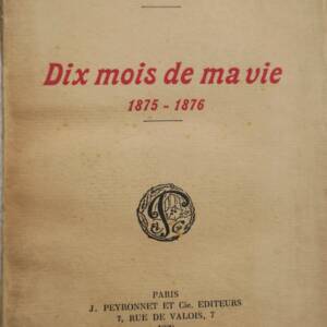 Bosnie-Herzegovine dix mois de ma vie Bojidarovitch 1929 Turquie