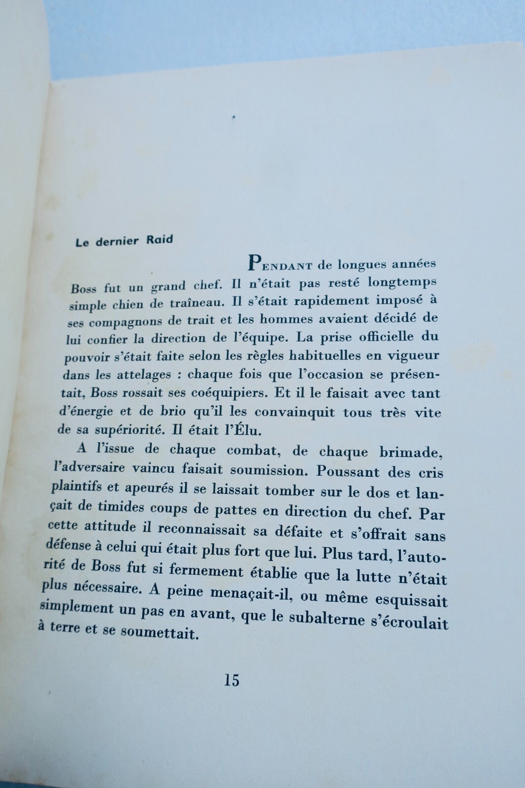 グリーンランドの北極犬物語<span class="lla-card-orig-wrap"><span class="lla-card-orig">❦ Boss, chien polaire. Gallimard Paul-Emile VICTOR</span></span> - La Librairie Antique