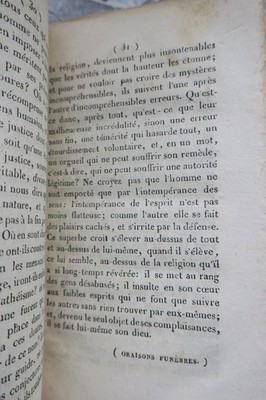 Selected passages from Bossuet's works