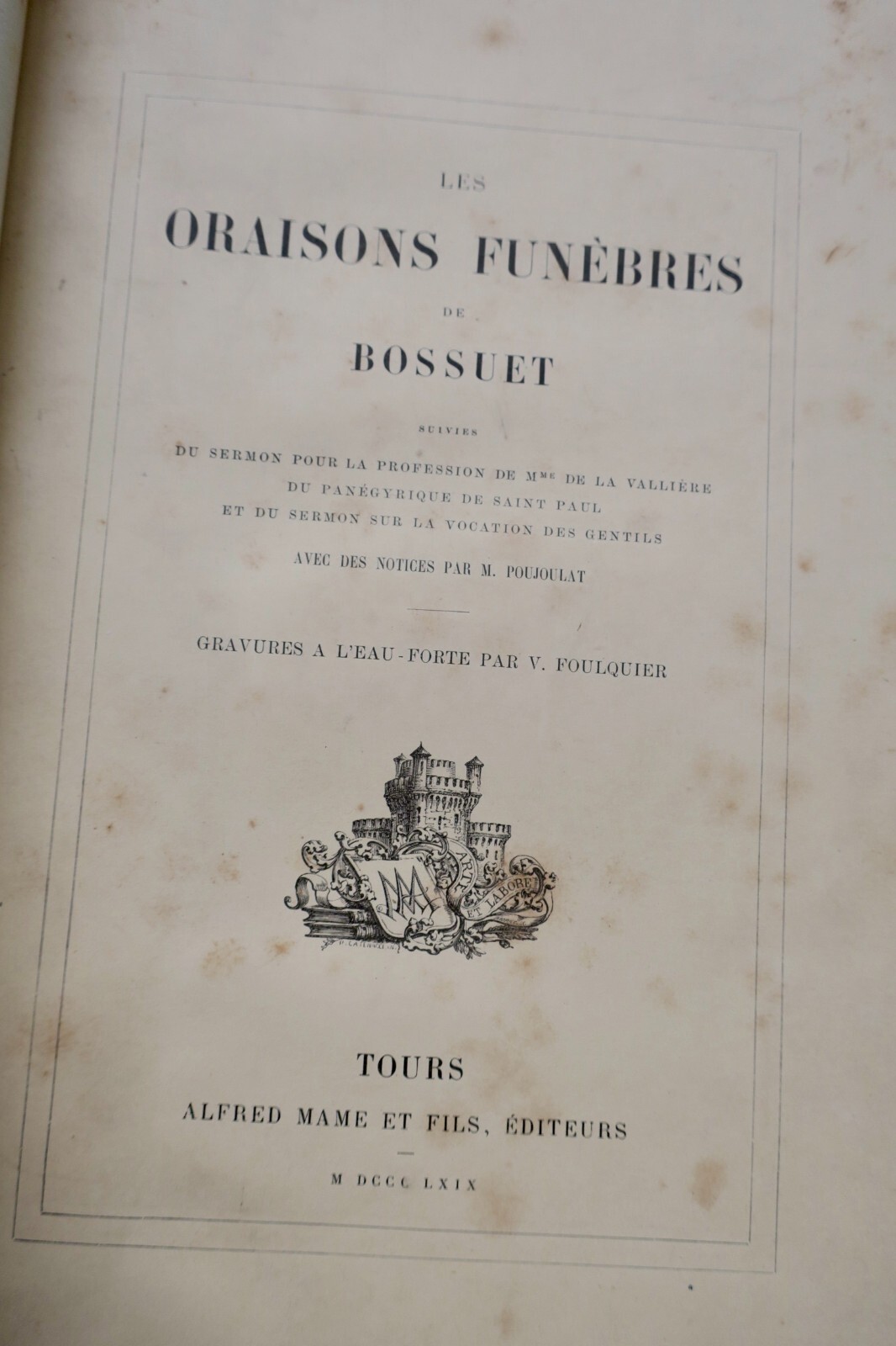 Funeral Orations by Bossuet - Image 3