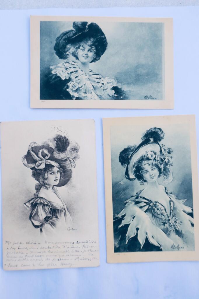 Bottaro 3 cartes postales