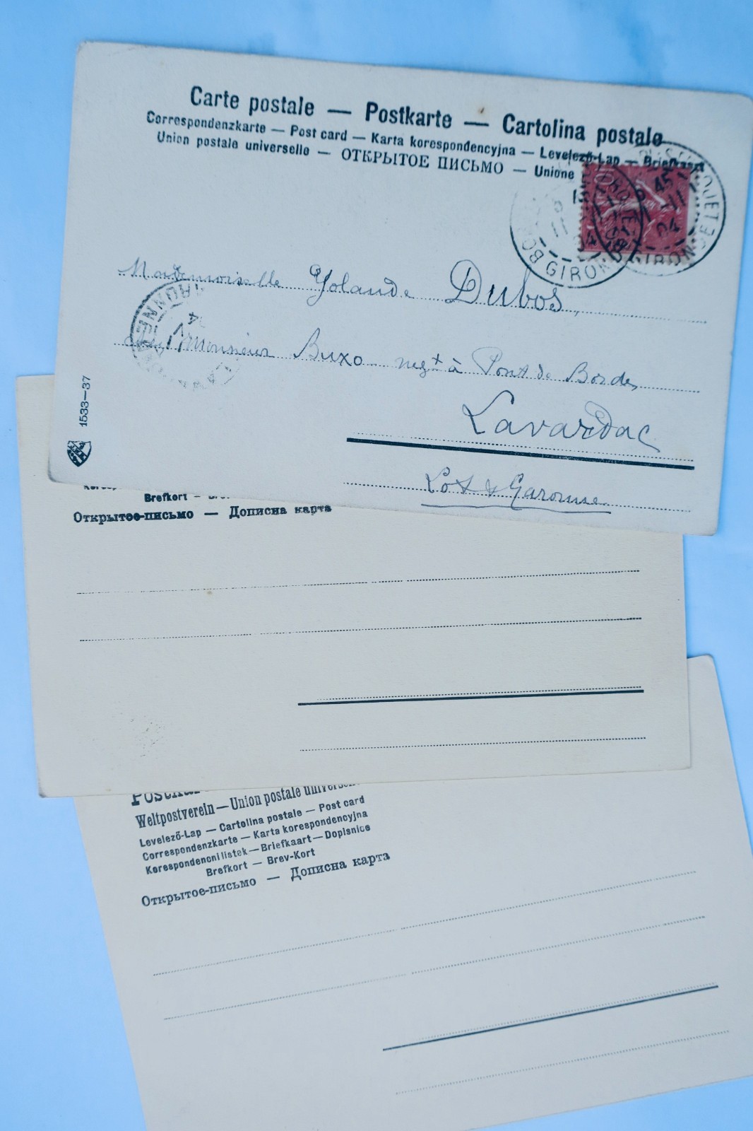 Bottaro 3 cartes postales - La Librairie Antique