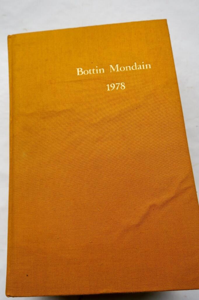 Gesellschaftsverzeichnis von 1978