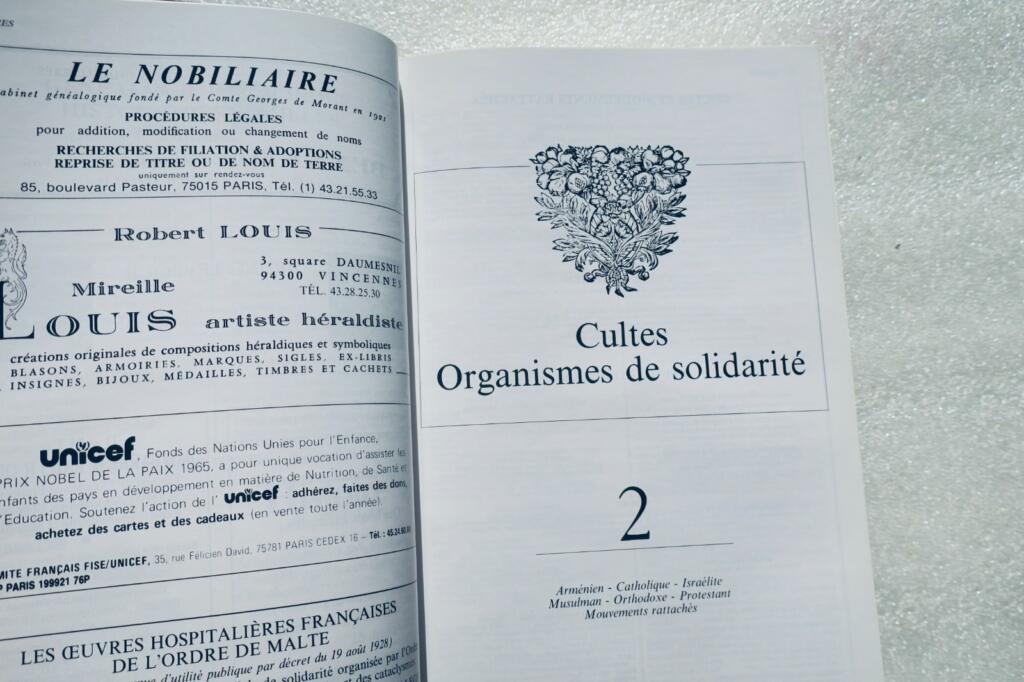 BOTTIN MONDAIN 1993 – Tout Paris – Toute la France. DIDOT BOTTIN