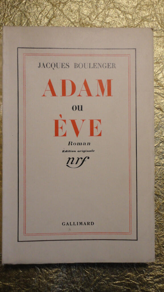 Boulengers Adam und Eva Seltene Ausgabe