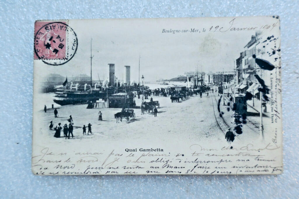Seaside view of Boulogne-sur-Mer