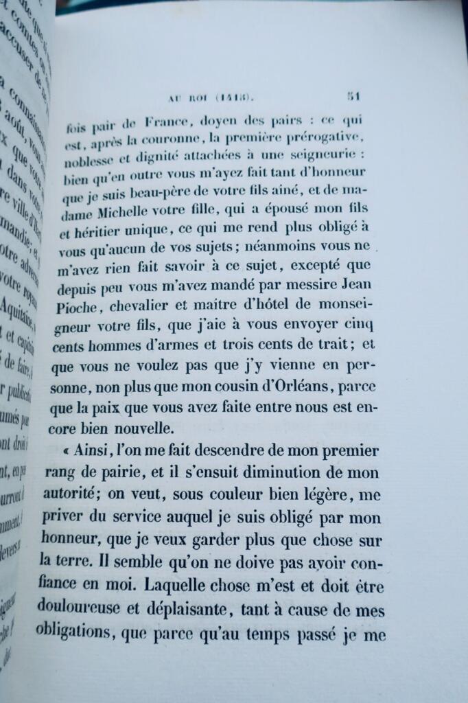 Bourgogne BARANTE Histoire des Ducs de Bourgogne de la Maison de Valois 1837