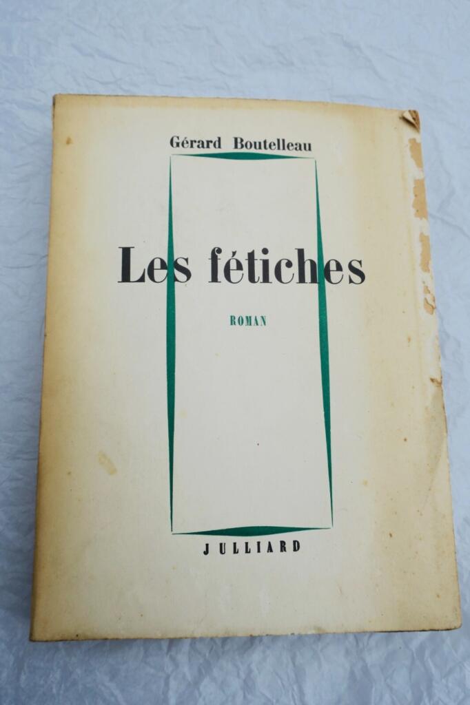 Boutelleaus Fetische mit Widmung des Autors