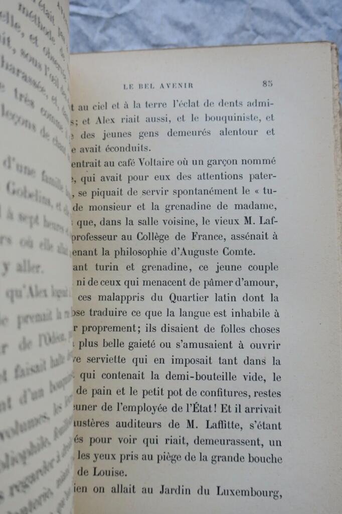 BOYLESVE René LE BEL AVENIR