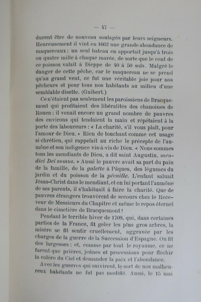 Geschichte der Pfarrei Bracquemont