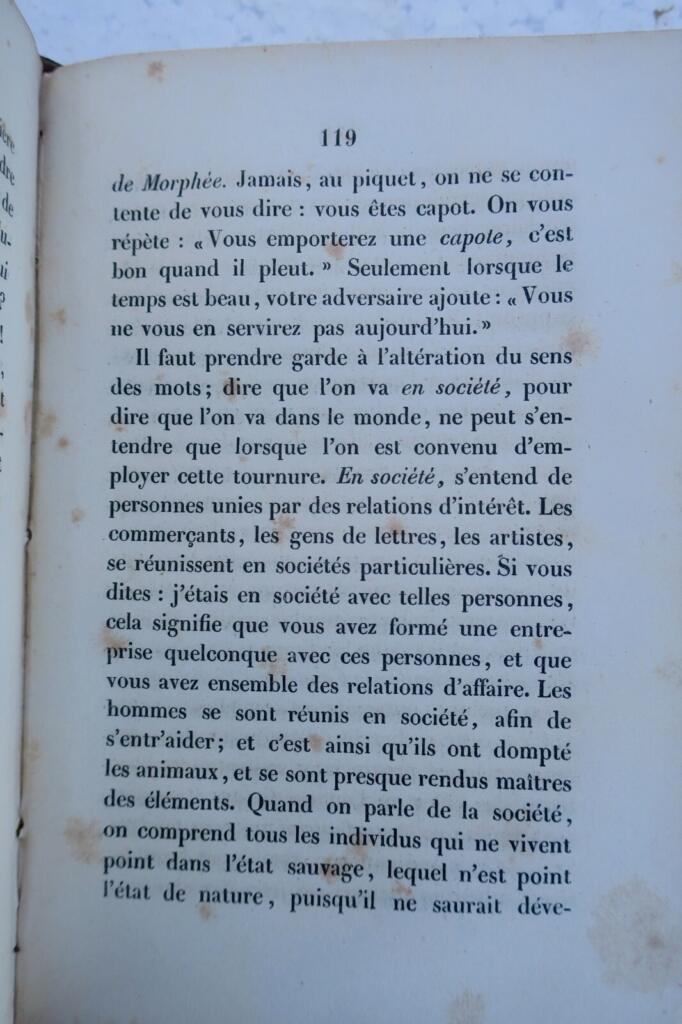 Gesellschaftsetikette im Frankreich des 19. Jahrhunderts