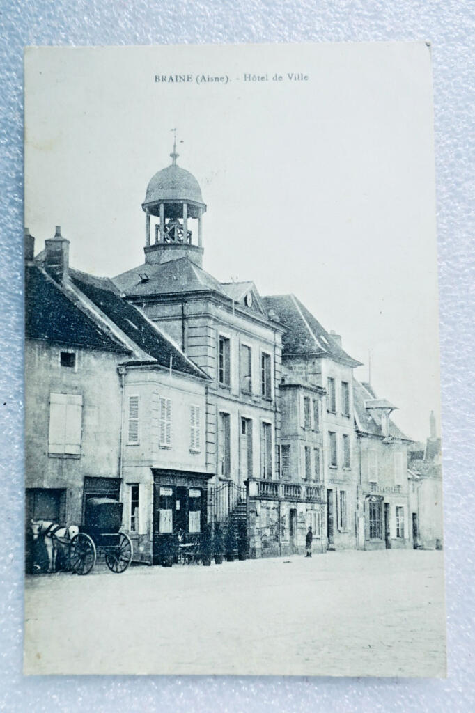 Braine hôtel de ville 1914 guerre