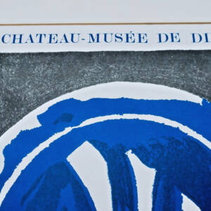Braque Dieppe château musée de Dieppe 1983 60 x 40 cm Litho