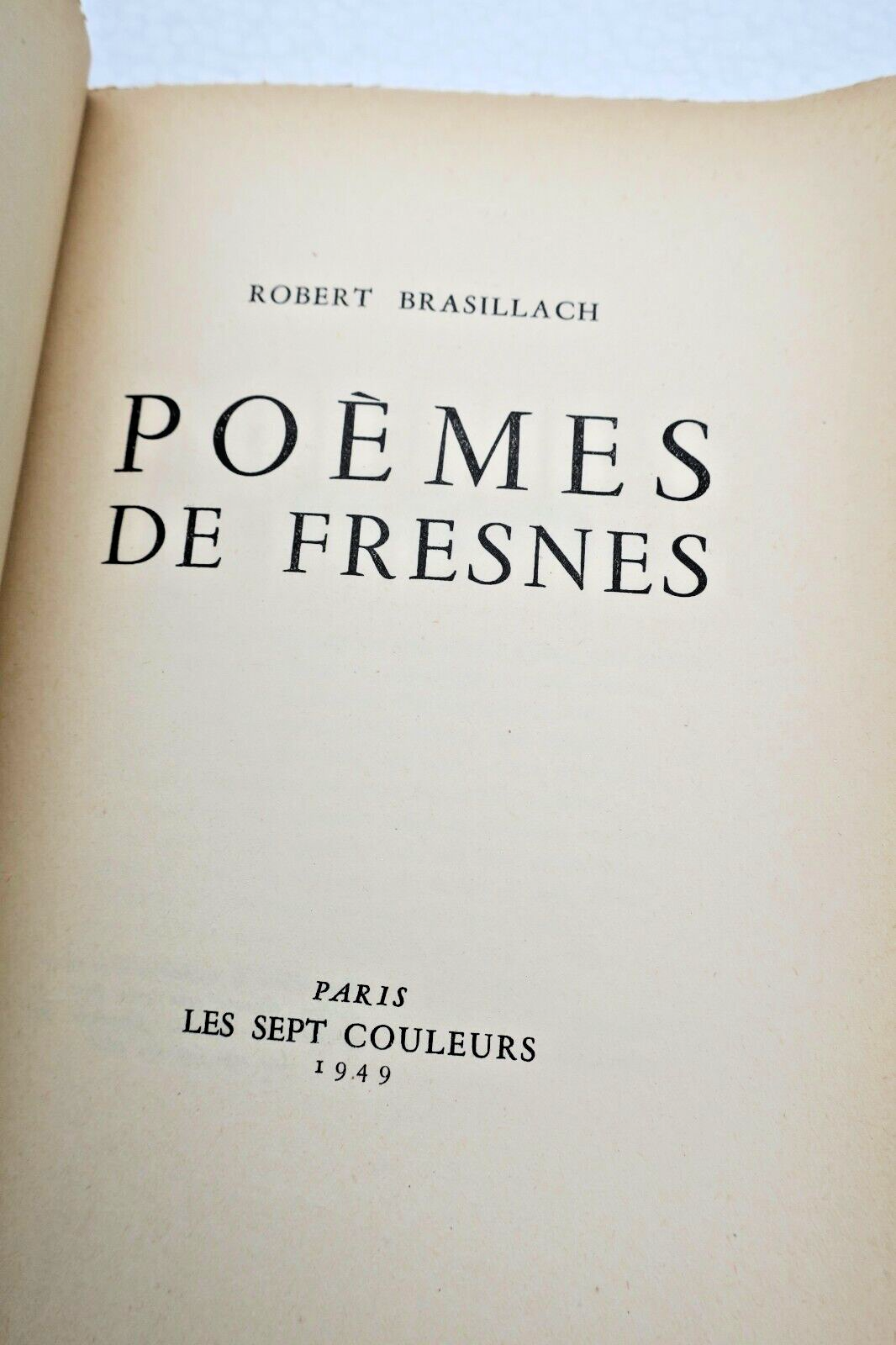 Poems by Brasillach from Fresnes - Image 7