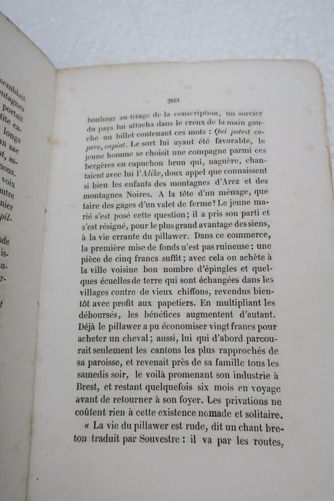 bratagne Violeau Hyppolyte Veillées Bretonnes 1856 - La Librairie Antique