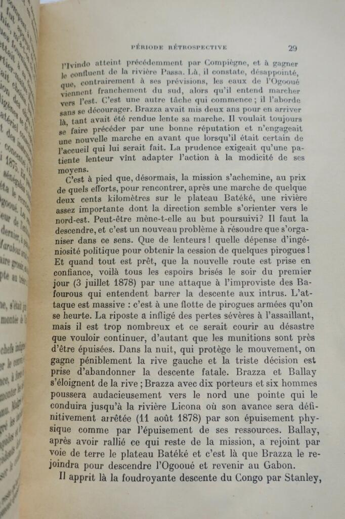 Brazza's West African Mission Memoirs