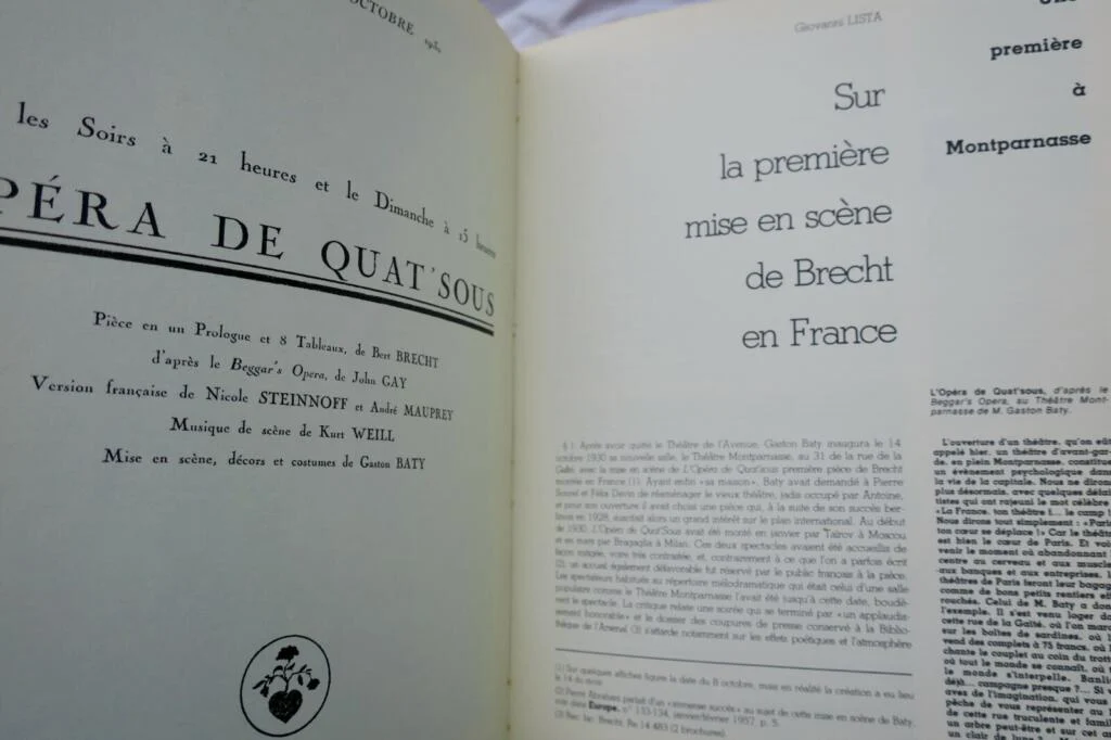 Brecht Obliques n°20-21 : Brecht