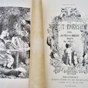 BRÉHAT (Alfred de). AVENTURES D'UN PETIT PARISIEN. Dessins de Ed. MORIN HETZEL