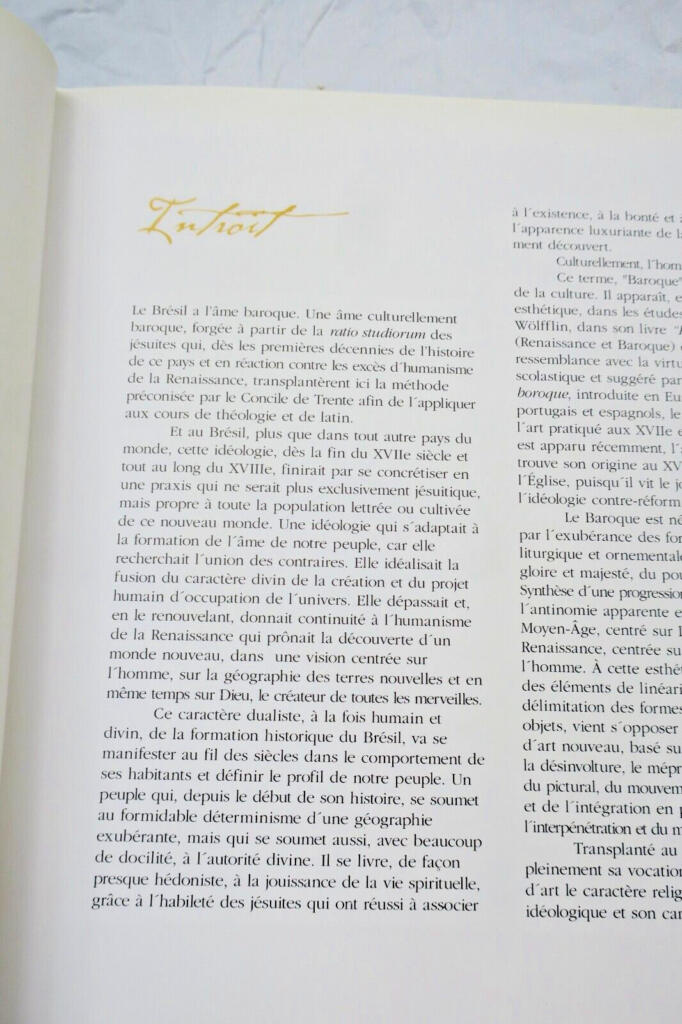 BRESIL Baroque, Ame du Brésil
