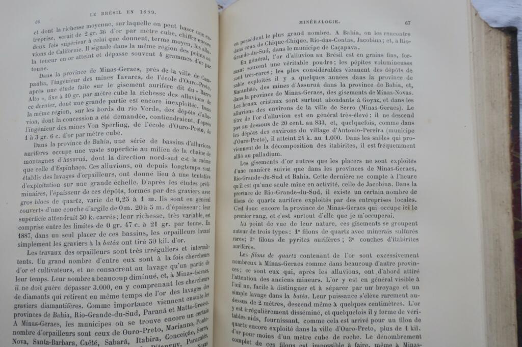 Brasiliens Landschaft und Ereignisse im Jahr 1889