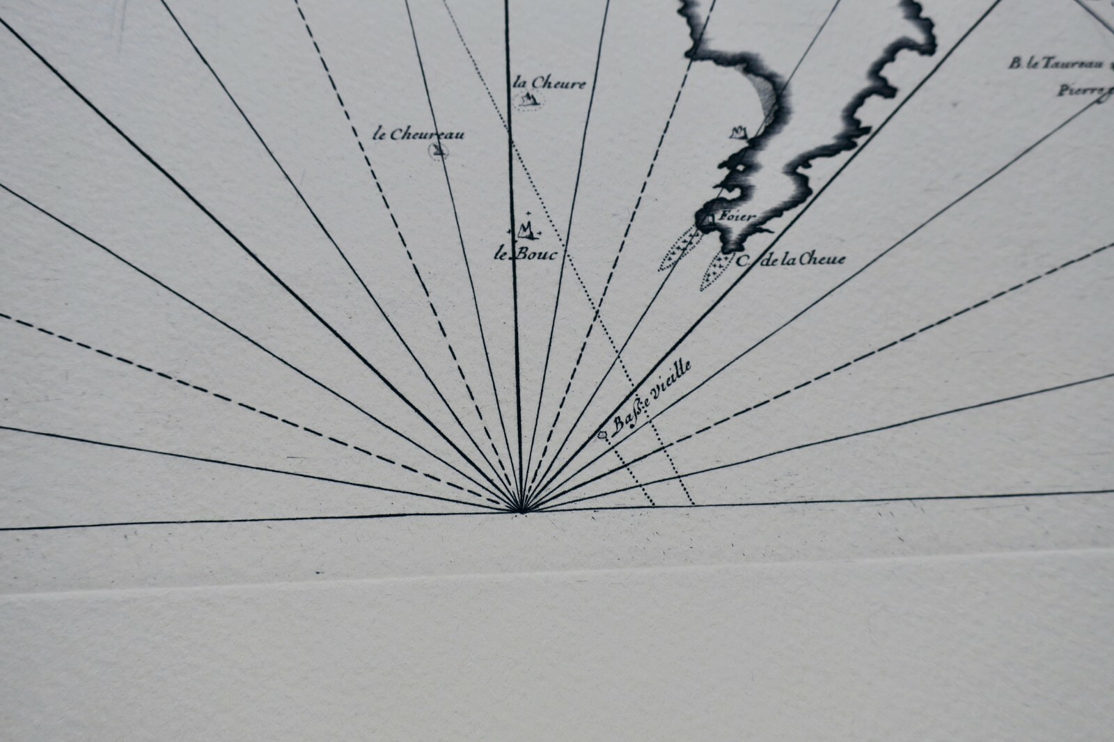 Rare map of Brest's coastal area - Image 6