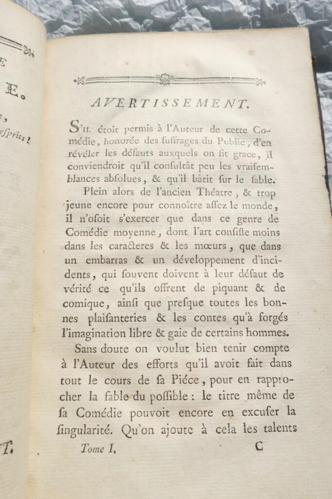 Theater von Mr. Bret 1778