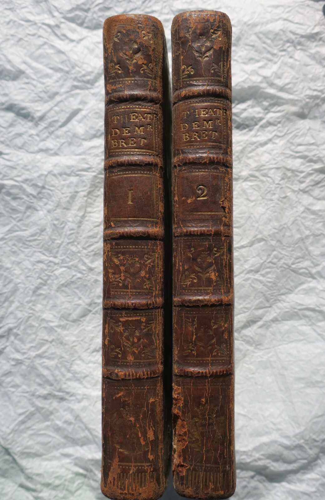 BRET Théatre de Mr. Bret 1778 + reliures armoriées - Image 8