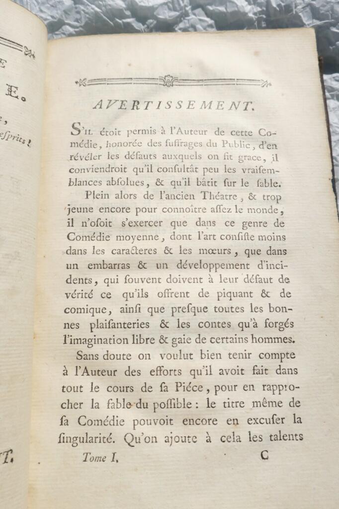 Théâtre von Mr. Bret, Paris 1778