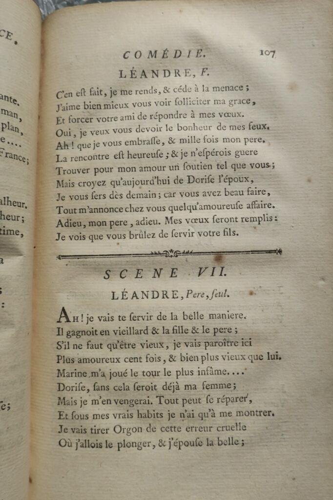 Theater von Mr. Bret 1778