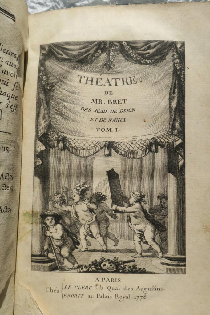 Théâtre von Mr. Bret, Paris 1778