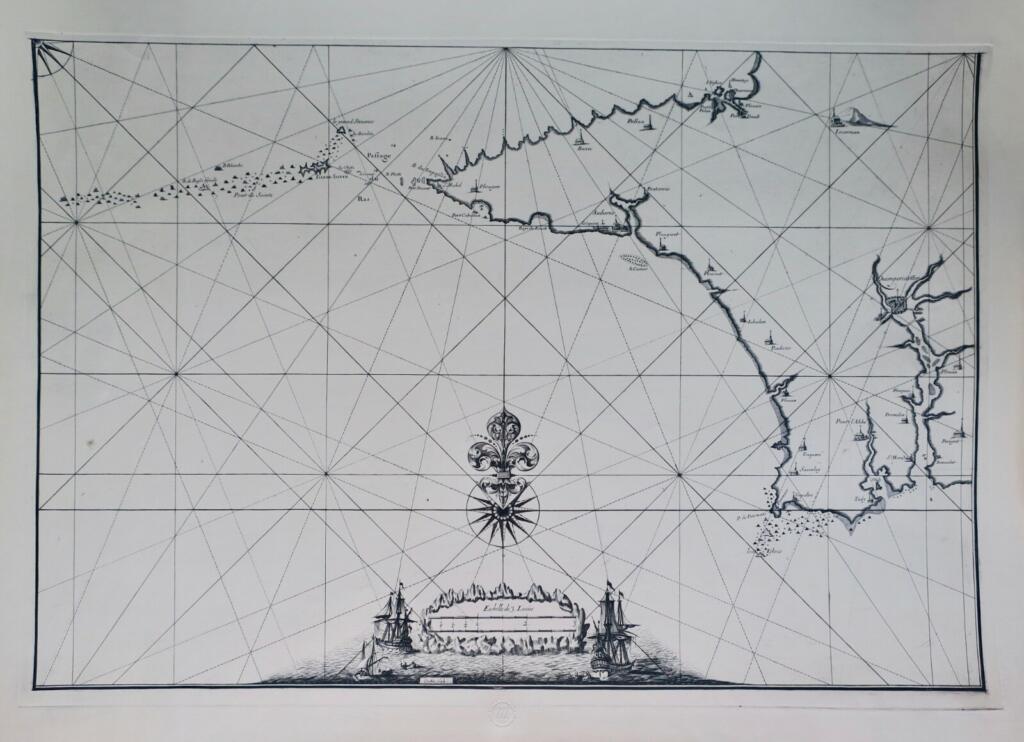 Bretagne-Karte - Louvre-Chalkographie