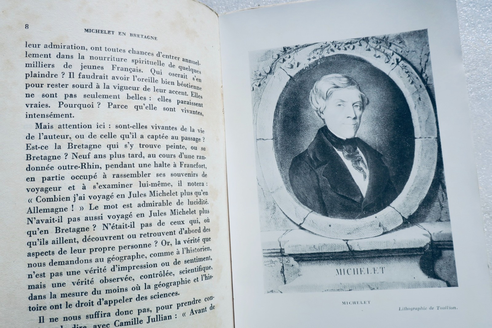 米什莱的布列塔尼之旅:1831年8月未刊日记<span class="lla-card-orig-wrap"><span class="lla-card-orig">❦ Bretagne Michelet en Bretagne. Son Journal inédit d’Aôut 1831.</span></span> - La Librairie Antique