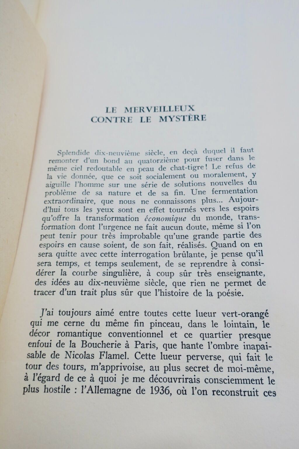 André Bretons Erkundung der Felder