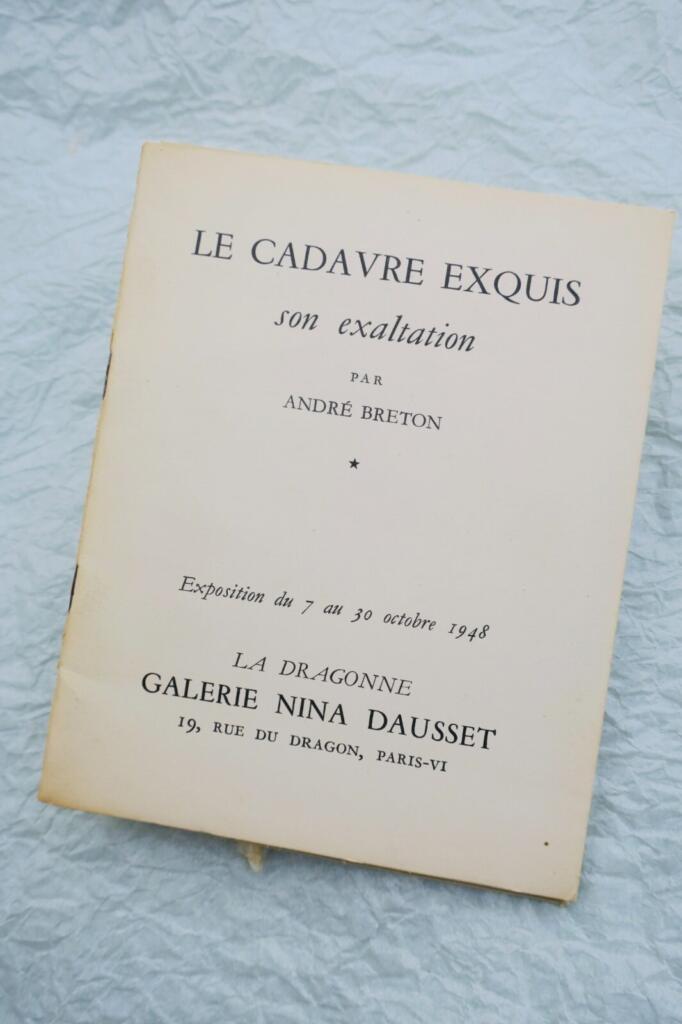 Surrealist exhibition catalog