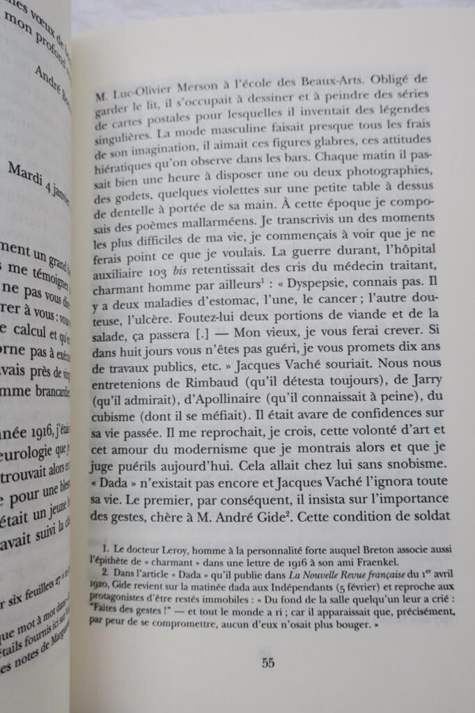 Surrealist correspondence with art patron Doucet