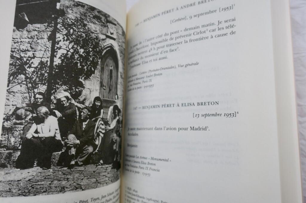 BRETON (André) – PERET (Benjamin). Correspondance 1920-1959