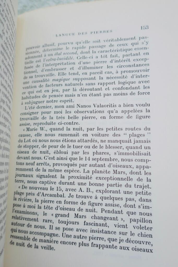 BRETON (André) Perspective cavalière VELIN