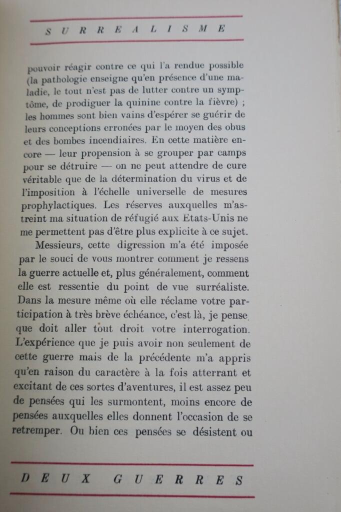 Der Kontext des Surrealismus zwischen den Kriegen