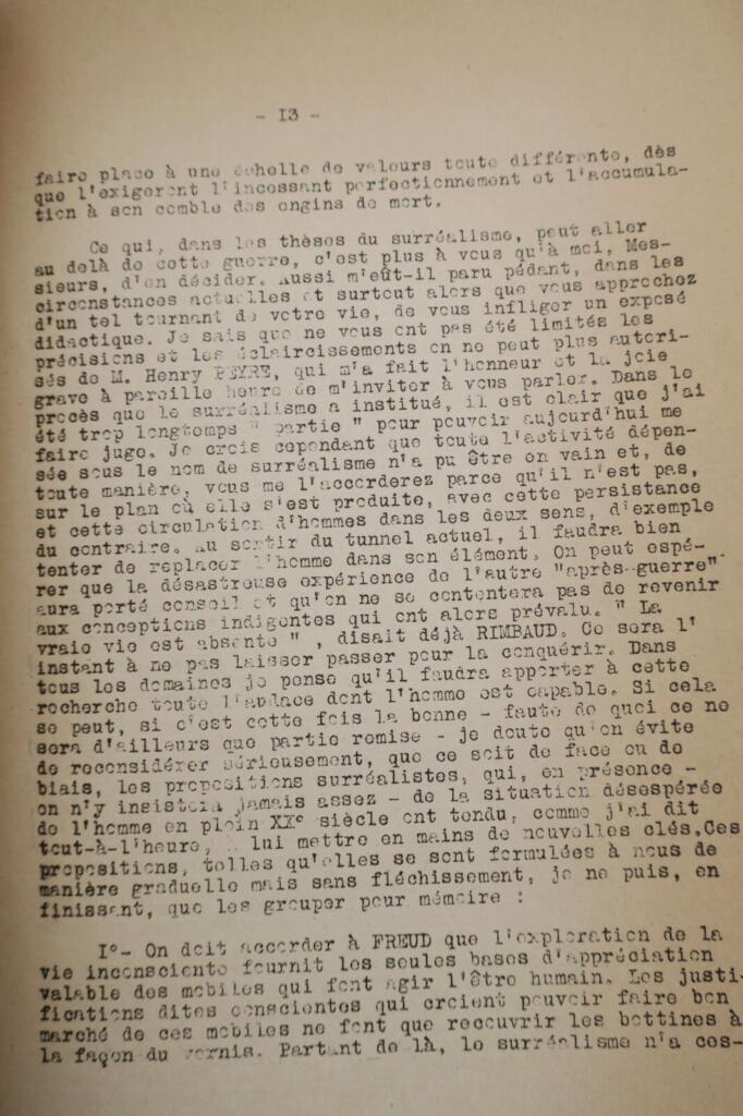 Der Surrealismus zwischen zwei Kriegen