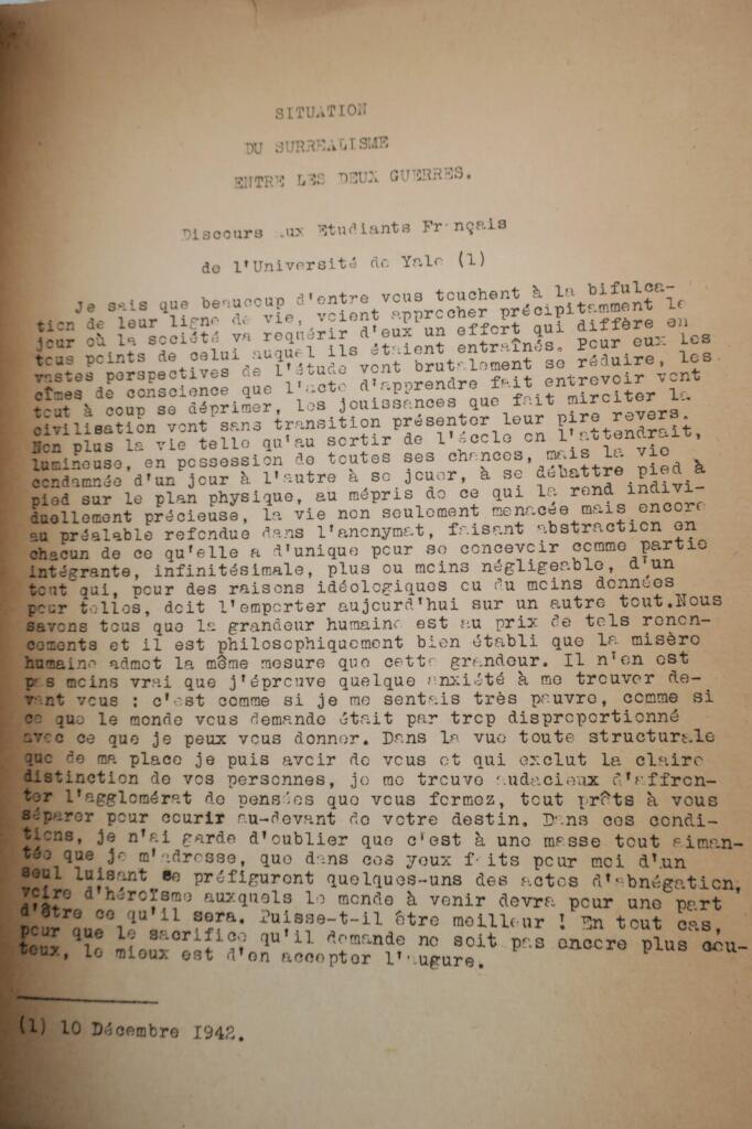 Der Surrealismus zwischen zwei Kriegen