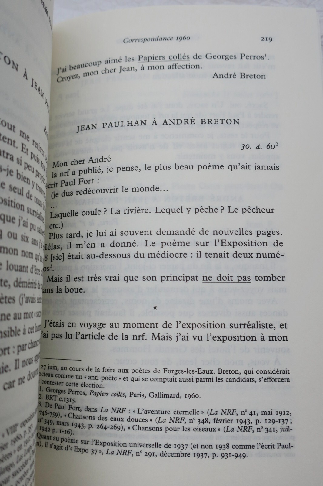 Correspondence between Breton and Paulhan - Image 3
