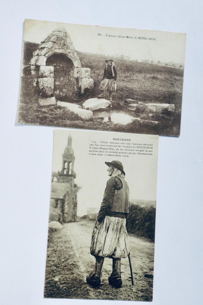 Breton Peasant & Sacred Fountain - Quéméneven