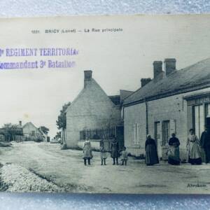 Bricy la rue principale LOIRET