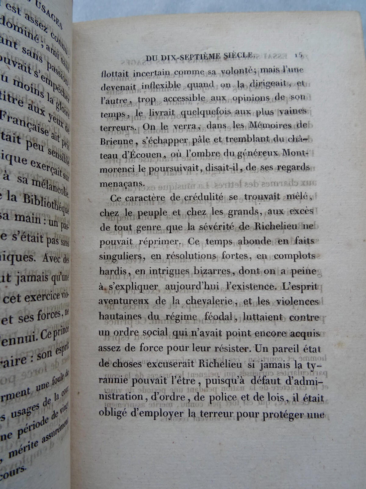 Brienne (Count of). Unpublished Memoirs of Louis-Henri de Loménie 1828 – Image 5